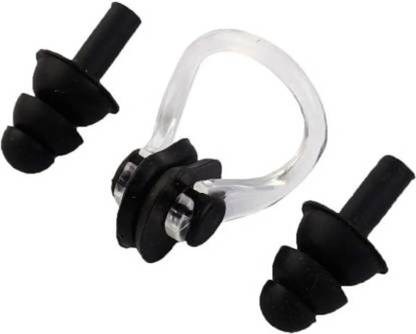 Mahadev Sports Swimming Soft Silicon Ear Plug & Nose Clip
