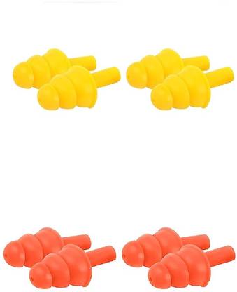 SAIM 2 Pairs Earplugs for Swimming Noise Cancelling Snoring Reusable Ear Plug