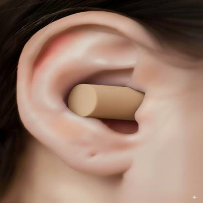 james Ultra Soft Foam Reusable Earplugs, Sleeping, Concert, Study, Loud Noise Reducing Ear Plug