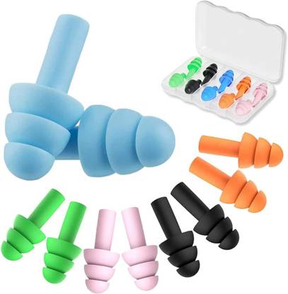 SoFire Noise Cancelling,Soft Reusable Ear Plugs,Small Earplugs for Sleep,Travel ETC Ear Plug