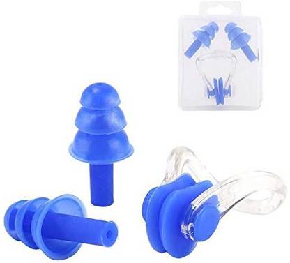 Invin Swimming Nose Clip and Ear Plugs with a Case Box 1pc DD19 Ear Plug & Nose Clip