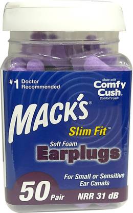 Mack's Slim Fit Soft Foam Earplugs, 50 Pair Ear Plug