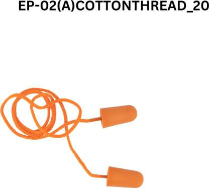Karam EP02 Pack of 20 Disposable Foam Ear Plug for Milling Operations Ear Plug