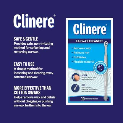 Clinere Ear Cleaners Earwax Remover Tool Safely and Gently Cleaning Ear Canal at Home