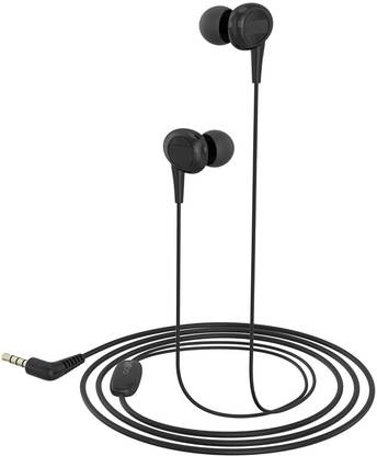 DEVBHOOMI DB - WE02 METALELITE Shimmer in-Ear Wired Earphone with Mic (Black) Earphone Cable Organizer