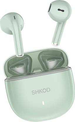 SHKOD 38H Playtime Bluetooth 5.3 Dual Mic ENC , AirLits11 True Wireless Earbuds Earphone Cable Organizer