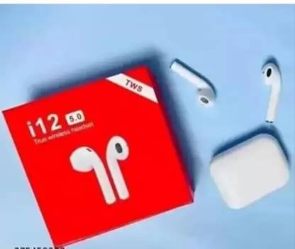 Rohi i12 Earbuds with Charging Case, Ultra sound headphone Bluetooth Earphone Cable Organizer