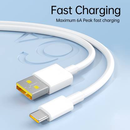 SHKOD Unbreakable 67W / 6A Fast Charging, 480Mbps Data Sync, Quick Charge 3.0 (White) Earphone Cable Organizer