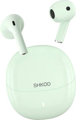 SHKOD Bluetooth 5.3 ENC 25h Playtime 5 min Fast Charging, AirLits7 Earbuds Bluetooth