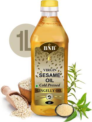 BNB Virgin Sesame Oil|Til OIl|Gingelly Oil|Cold Pressed Cooking Oil |Deepak Puja Oil Sesame Oil PET Bottle