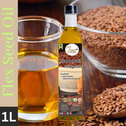 7Herbmaya Flaxseed Oil for Your Better Energy & Health | Flex Seeds Oil Flaxseed Oil PET Bottle