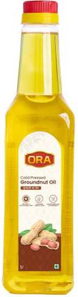 Sresth Ora Cold Pressed Groundnut Oil PET Bottle