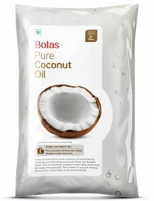 Bolas Pure coconut oil Coconut Oil Pouch