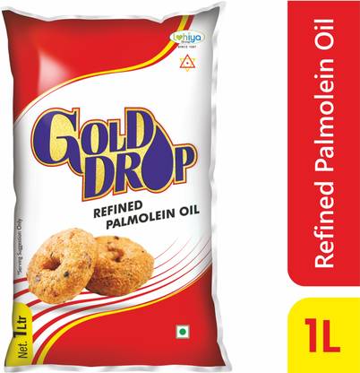 Gold Drop Refined Palm Oil Pouch