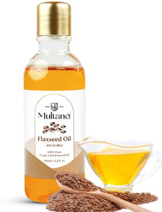 Multano Pro Cold Pressed Flaxseed Oil (100ml) Flaxseed Oil PET Bottle