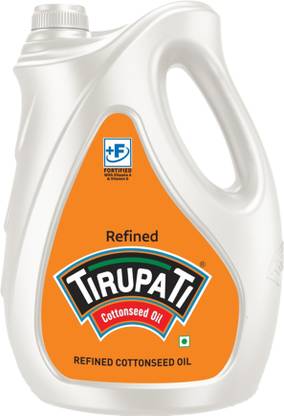 TIRUPATI Refined Cottonseed Oil Jar