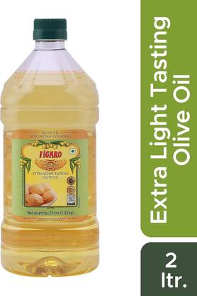 FIGARO Extra Light Tasting Olive Oil PET Bottle (2 L) Olive Oil PET Bottle
