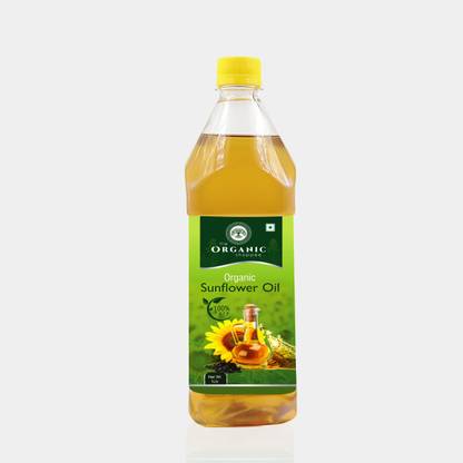 the organic shoppee Organic Sunflower Oil (500 ml) Sunflower Oil Plastic Bottle