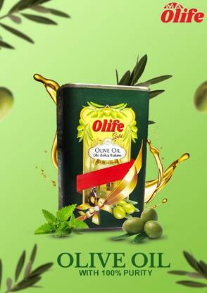 M A OLIFE Gold Olive Oil, Natural & Cold Extracted, Perfect for Salad, Imported from Italy