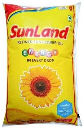 Sunland Refined Sunflower Oil Pouch