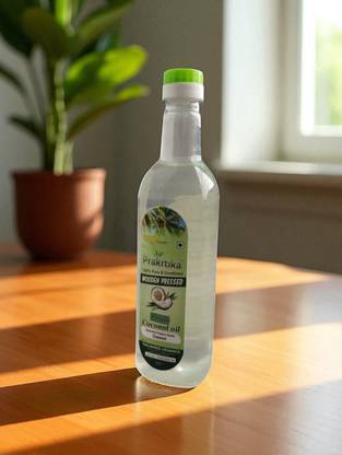 Prakrtika Edible Coconut Oil Coconut Oil Plastic Bottle