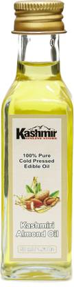 kashmir online store 100% Pure & Original Kashmiri Almond Oil Almond Oil Glass Bottle