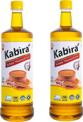 Kabira Cold Pressed Pure Mustard Oil Plastic Bottle