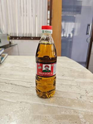 Mastola Premium Kachi Ghani Organic Mustard Oil No Preservatives Cholesterol Free Mustard Oil PET Bottle