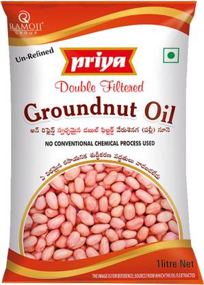 Priya Groundnut Oil Pouch