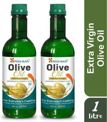 Srishma Extra Virgin Olive Oil Plastic Bottle