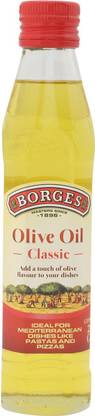 BORGES Classic Olive Oil Glass Bottle