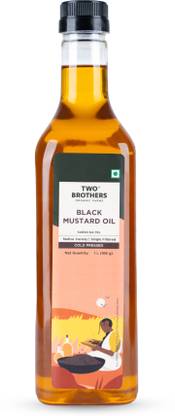 Two Brothers Organic Farms Black Mustard Oil Mustard Oil Plastic Bottle