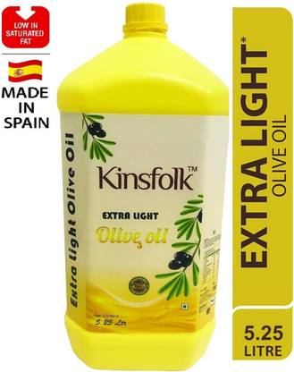 Kinsfolk Extra Light Olive Oil ((Imported Oil from Spain)) JAR Olive Oil Jar