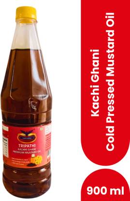 Tripathi Products Tripathi Premium Kachi Ghani Mustard Oil Plastic Bottle