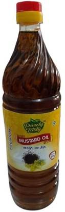 purely tasty COLD PRESSED BLACK MUSTARD OIL Mustard Oil PET Bottle