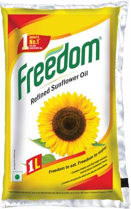 Freedom Refined Sunflower Oil Pouch