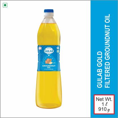 Gulab Gold Filtered Groundnut Oil Plastic Bottle