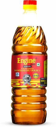 Engine Kachi Ghani Mustard Oil Plastic Bottle
