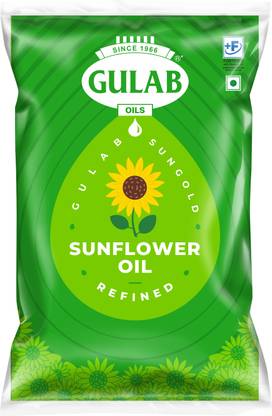 Gulab Sungold Refined Sunflower Oil Pouch