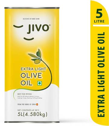 JIVO Extra Light olive oil 5 ltr Olive Oil Tin