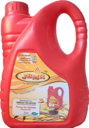JBMR YELLOW MUSTARD OIL 2 LITRE Mustard Oil Can