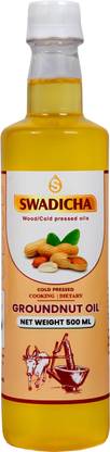 Swadicha Wood Pressed Groundnut Oil Groundnut Oil Plastic Bottle