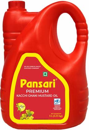 Pansari Kacchi Ghani Mustard Oil Can