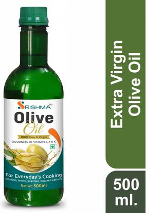 Srishma Extra Virgin Olive Oil Olive Oil Plastic Bottle