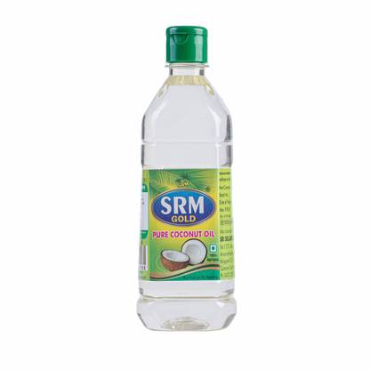 SRM Gold Pure Cold Pressed Virgin Coconut Oil PET Bottle