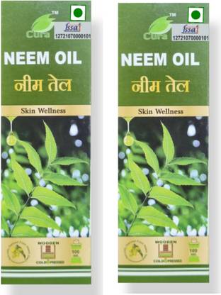 Cura Neem Oil 100ml | Anti Dandruff & Used For Hair Growth Naturally Hair Oil