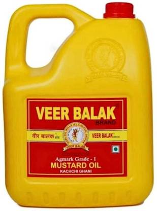 VEER BALAK MUSTARD OIL 5LTR Mustard Oil Jar