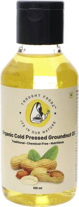 Thought Foodz Organic Cold Pressed Groundnut Oil Jar