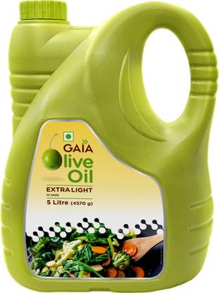GAIA Extra lite Olive oil 5 Ltr Olive Oil Can