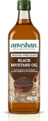 Anveshan Wood Pressed |PET Bottle |Kacchi Ghani Mustard Oil PET Bottle